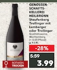Staufenberg Trollinger mit Lemberger im Angebot bei Kaufland in Böblingen Staufenberg Trollinger mit Lemberger Angebote von Genossenschaftskellerei Heilbronn bei Kaufland Böblingen für 3,99 €