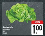 Aktuelles Kopfsalat grün Angebot bei EDEKA in Nürnberg ab 1,00 €