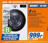 Waschmaschine F0WVT202 Angebote von LG bei expert Wuppertal für 999,00 €