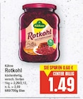 Rotkohl von Kühne im aktuellen E center Prospekt