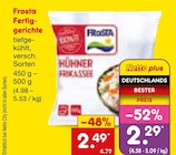 Fertiggerichte Angebote von Frosta bei Netto Marken-Discount Düsseldorf für 2,29 €