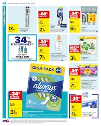 Offre Always dans le catalogue Carrefour du moment à la page 56