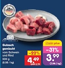 Gulasch gemischt bei Netto Marken-Discount im Prospekt "" für 3,99 €