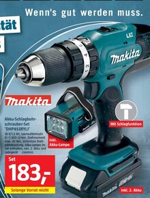 Akku-Schlagbohrschrauber-Set HP453RYLJ' bei BAUHAUS in Lahr Akku-Schlagbohrschrauber-Set HP453RYLJ' im Angebot bei BAUHAUS Lahr für 183,00 €