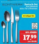 Besteck-Set Angebote von ECHTWERK bei Marktkauf Hof für 17,99 €