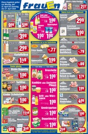 Aktueller frauEn Supermarkt Prospekt in Oesterdeichstrich und Umgebung, "Top Angebote" mit 1 Seite, 22.04.2024 - 27.04.2024