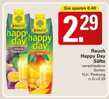 Happy Day Säfte im Angebot bei WEZ in Löhne Happy Day Säfte Angebote von Rauch bei WEZ Löhne für 2,29 €