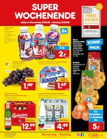 Milch im Netto Marken-Discount Prospekt "Aktuelle Angebote" mit 54 Seiten (Erfurt)