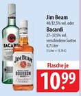 Kentucky Straight Bourbon Whiskey Angebote von Jim Beam bei famila Nordost Neustadt für 10,99 €