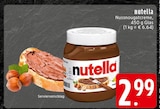 Nussnougatcreme im Angebot bei EDEKA in Rheine Nussnougatcreme Angebote von Nutella bei EDEKA Rheine für 2,99 €