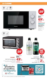 Promos Micro-Ondes dans le catalogue "LES PRIX BAS Spécial maison" de Hyper U Micro-Ondes en promo dans le catalogue Hyper U à la page 22