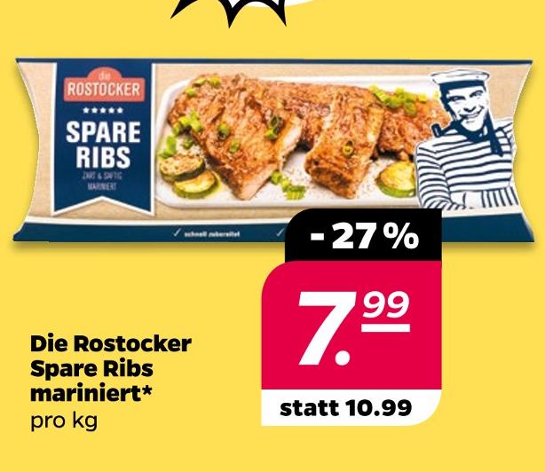 Spare Ribs mariniert