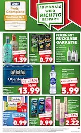 Wodka im Kaufland Prospekt in Fürth Aktueller Kaufland Prospekt mit Wodka, "Aktuelle Angebote", Seite 43
