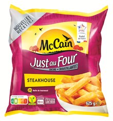 Carrefour Market Chaumontel - FRITES SURGELÉES JUST AU FOUR STEAKHOUSE Promo FRITES SURGELÉES JUST AU FOUR STEAKHOUSE dans le catalogue Carrefour Market "Le mois juste pour moi" à Chaumontel