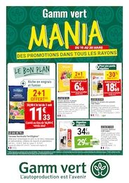 Prospectus Gamm vert, "DES PROMOTIONS DANS TOUS LES RAYONS",  pages, 19/03/2025 - 30/03/2025