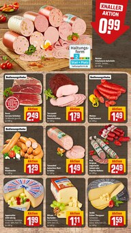 Mettwurst im aktuellen REWE Prospekt (Ludwigshafen (Rhein)) Mettwurst im REWE Prospekt "Dein Markt" mit 28 Seiten (Ludwigshafen (Rhein))