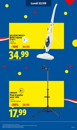 Offre Aspirateur vapeur dans le catalogue Lidl du moment à la page 73