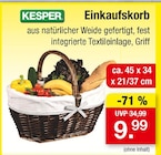 Einkaufskorb im Angebot bei Zimmermann in Göttingen Einkaufskorb Angebote von KESPER bei Zimmermann Göttingen für 9,99 €