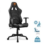Promo Fauteuil gamer ARMOR ELITE - accoudoirs réglables - appui-tête intégré - noir à 159,00 € dans le catalogue Bureau Vallée à Dommartin-lès-Toul