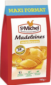 Géant Casino Massy - Madeleines moelleuses Promo Madeleines moelleuses dans le catalogue Géant Casino "Les 100 jours Casino" à Massy