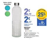Bouteille moana - HOMESIDE en promo chez E.Leclerc Bouteille moana - HOMESIDE dans le catalogue E.Leclerc