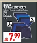 Aktuelles Herren Slips Angebot bei Marktkauf in Bochum ab 7,99 €