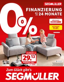 Segmüller Pulheim Prospekt "Finanzierung bis zu 24 Monate - Zum Glück gibt’s SEGMÜLLER" mit 6 Seiten