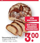 Sauerteig-Urbrot Angebote bei E center Baden-Baden für 3,00 €