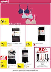 Promos Soutien-Gorge dans le catalogue "PRODUITS LAITIERS & VÉGÉTAUX" de Carrefour à la page 63