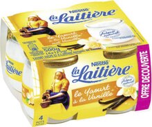 Géant Casino Gometz-le-Châtel - Le Yaourt à la Vanille La Laitière Promo Le Yaourt à la Vanille La Laitière dans le catalogue Géant Casino "Maxi Pâques" à Gometz-le-Châtel