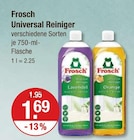 Universal Reiniger Lavendel im V-Markt Prospekt Universal Reiniger Lavendel von Frosch im aktuellen V-Markt Prospekt für 1,69 €
