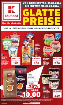 Aktueller Kaufland Leipzig Prospekt Kaufland Prospekt Leipzig "EXTRA-ANGEBOTE" mit 8 Seiten