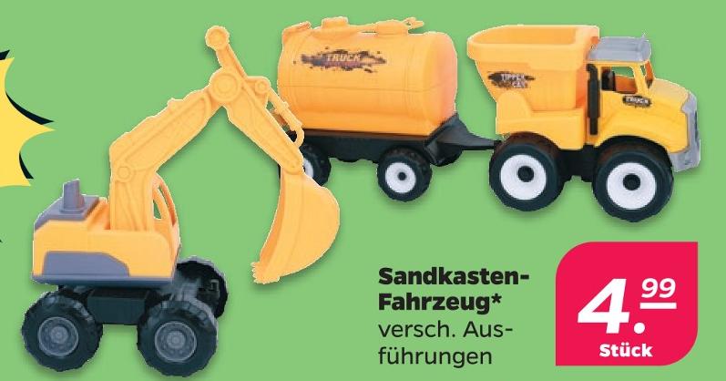 Sandkasten-Fahrzeug