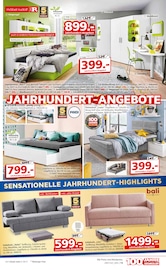 Aktueller Segmüller Prospekt mit Bett, "100 Jahre Jubiläumsfinale bei Segmüller", Seite 21