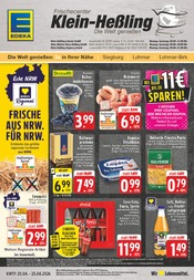Aktueller EDEKA Discounter Prospekt in Lohmar und Umgebung, "Aktuelle Angebote" mit 24 Seiten, 20.04.2026 - 25.04.2026