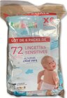 Lingettes pour bébé x72 - Bambini dans le catalogue Netto