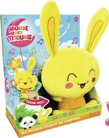 Géant Casino Épinal - Ma Peluche Touni et ses Comptines Promo Ma Peluche Touni et ses Comptines dans le catalogue Géant Casino "Magic jouets" à Épinal