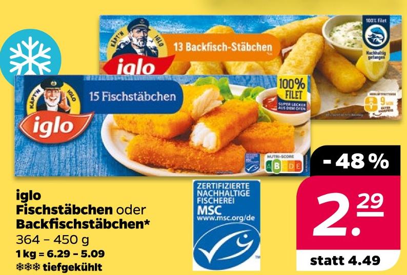 Backfischstäbchen