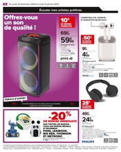Casque Audio Angebote im Prospekt "DÉMARREZ L'ANNÉE AVEC DES OFFRES DERNIER CRI !" von Carrefour Casque Audio Angebote im Prospekt "DÉMARREZ L'ANNÉE AVEC DES OFFRES DERNIER CRI !" von Carrefour auf Seite 16