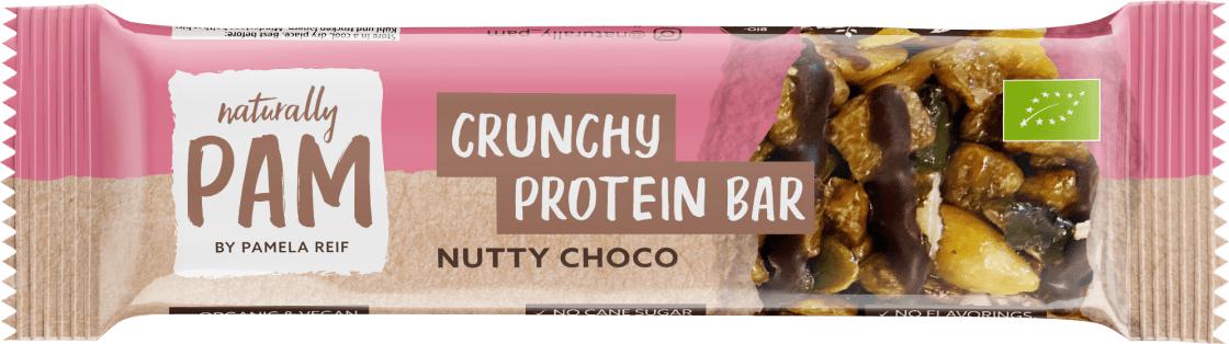 dm-drogerie markt Göhl - Protein-Riegel, Crunchy Protein Bar, Nutty Choco Protein-Riegel, Crunchy Protein Bar, Nutty Choco Angebot bei dm-drogerie markt Göhl im Prospekt Aktuelle Angebote