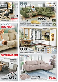 Sitzmöbel im Ostermann Prospekt "FÜR IHR ZUHAUSE GEMACHT. DAS PASST!" mit 11 Seiten (Gelsenkirchen)