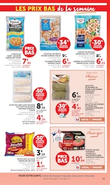 Promos Gambas surgelées dans le catalogue "PRIX BAS DE VOTRE MAGASIN" de Hyper U Gambas surgelées en promo dans le catalogue Hyper U à la page 29