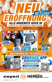 Fernseher im expert Prospekt in Sondershausen Aktueller expert Prospekt mit Fernseher, "Top Angebote", Seite 1