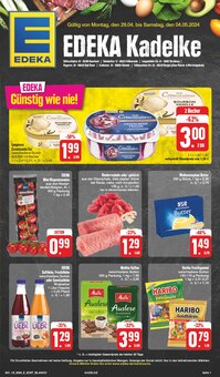 Aktueller EDEKA Prospekt "Wir lieben Lebensmittel!" Seite 1 von 24 Seiten für Oelsnitz