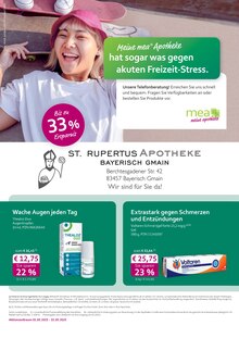 Aktueller mea - meine apotheke Prospekt (Bayerisch Gmain, 4 Seiten zum blättern mea - meine apotheke Prospekt Unsere Mai-Angebote mit 4 Seiten