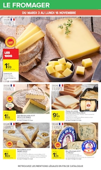 Promotion Pâté en croûte dans le prospectus Carrefour, valable du 03/11/2026 au 16/11/2026 Promo Pâté en croûte dans le catalogue Carrefour du moment à la page 32