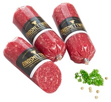 Frische magere Rindsmettwurst bei REWE in Neuss Frische magere Rindsmettwurst im Angebot bei REWE Neuss für 1,59 €