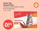 Sticks im V-Markt Prospekt Katzensticks von Jeden Tag im aktuellen V-Markt Prospekt für 0,85 €