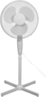 Ventilateur sur pied Ø40cm en promo chez Maxi Bazar Tourcoing à 19,99 €