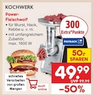 Power-Fleischwolf im Angebot bei Netto Marken-Discount in Warendorf Power-Fleischwolf Angebote von KOCHWERK bei Netto Marken-Discount Warendorf für 49,99 €